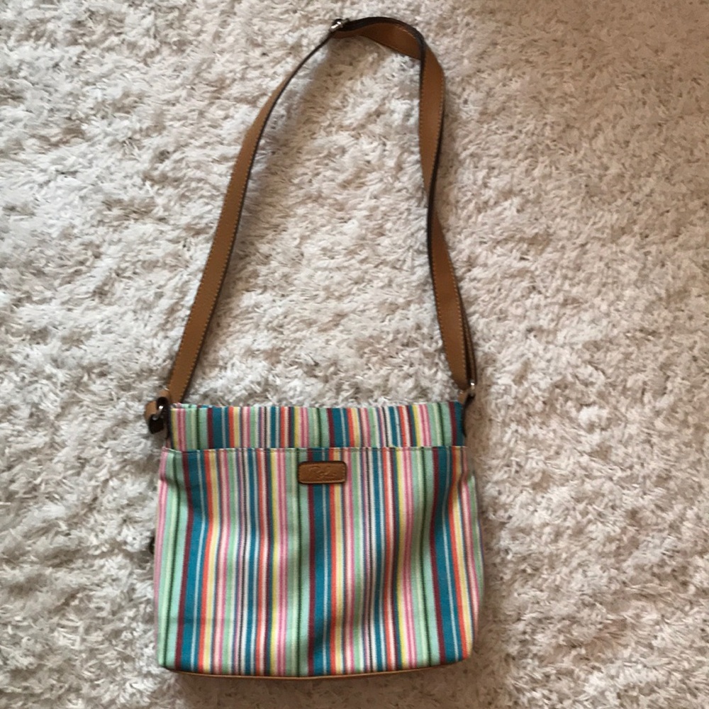 Relic rainbow purse